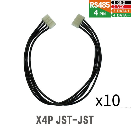 Robot Cable-X4P(Convertible) 10pcs | ROBOTIS e-Shop