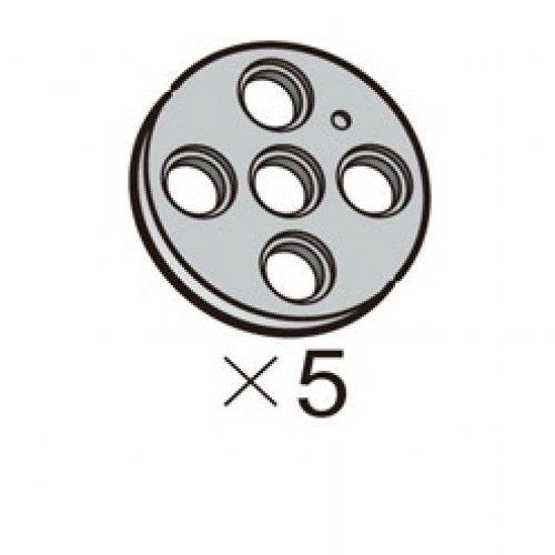 Pulley-Circle-L (SPO-4PR(GR))5pcs